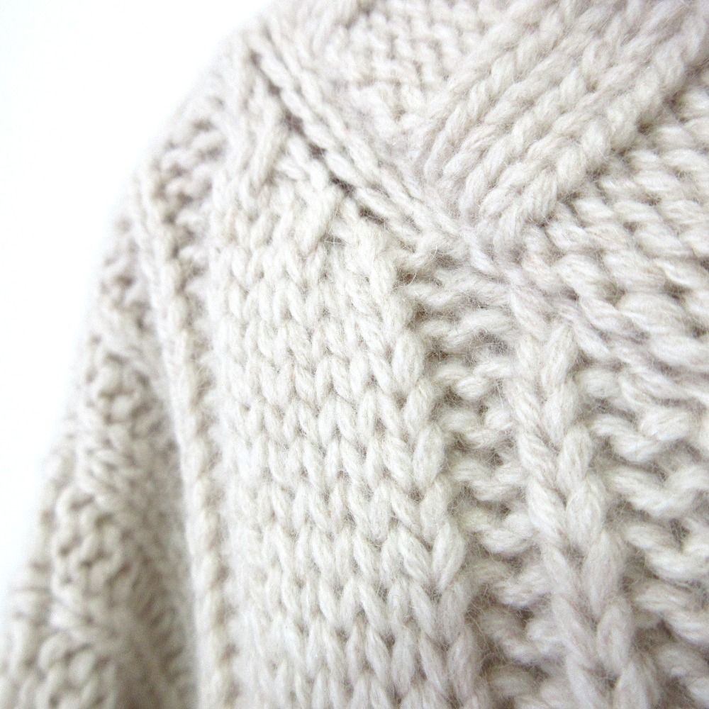 美品 24AW MaxMara マックスマーラ ウールカシミア ハイネック チャン