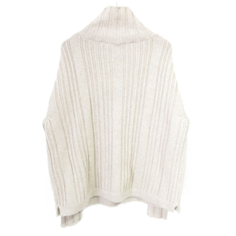 美品 24AW MaxMara マックスマーラ ウールカシミア ハイネック チャン