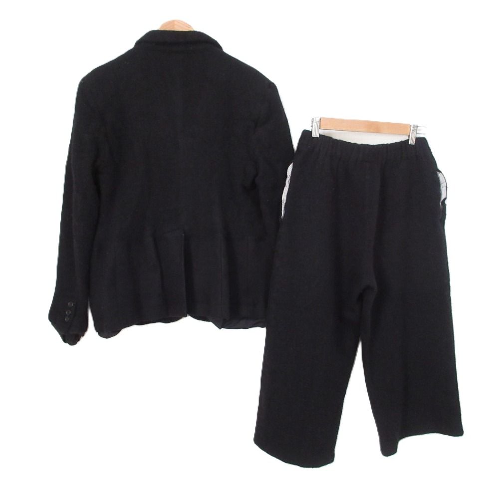 美品 COMME des GARCONS コムデギャルソン 製品加工 ウールナイロン