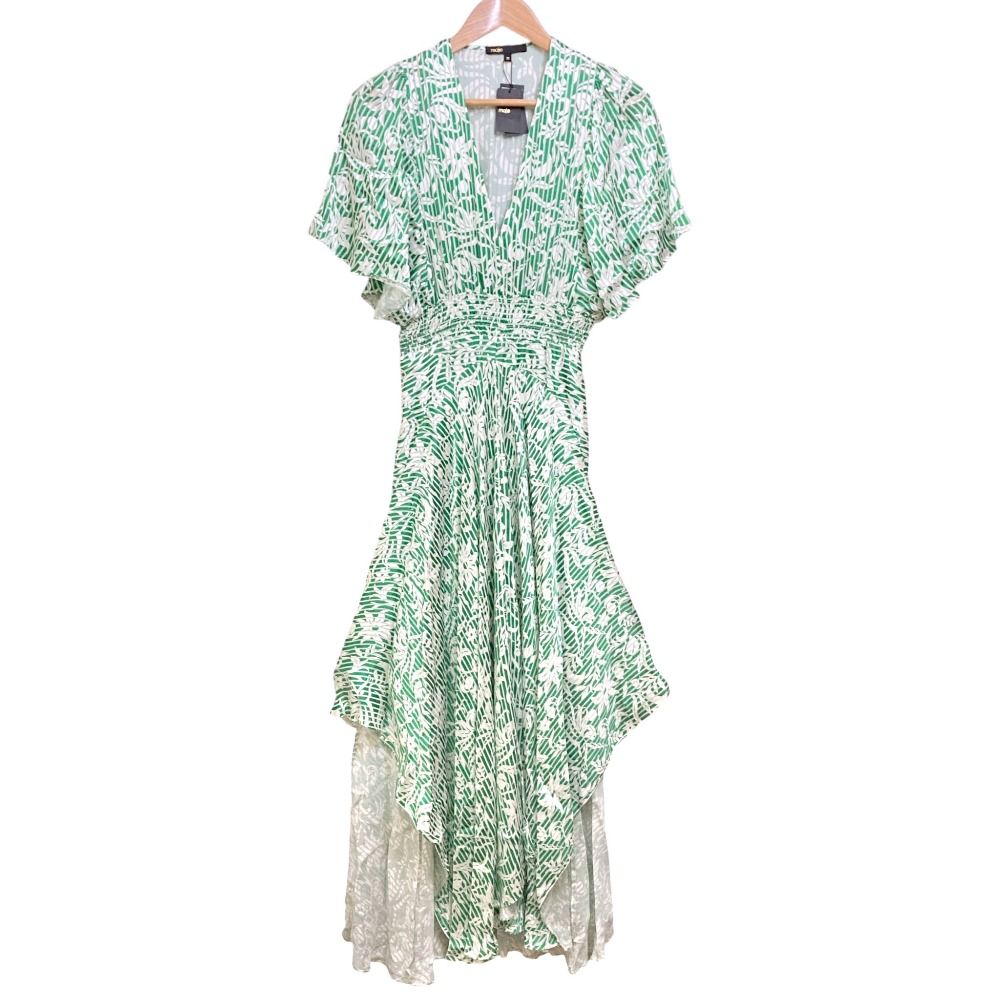 未使用 maje マージュ アシンメトリーロングワンピース サイズ36  