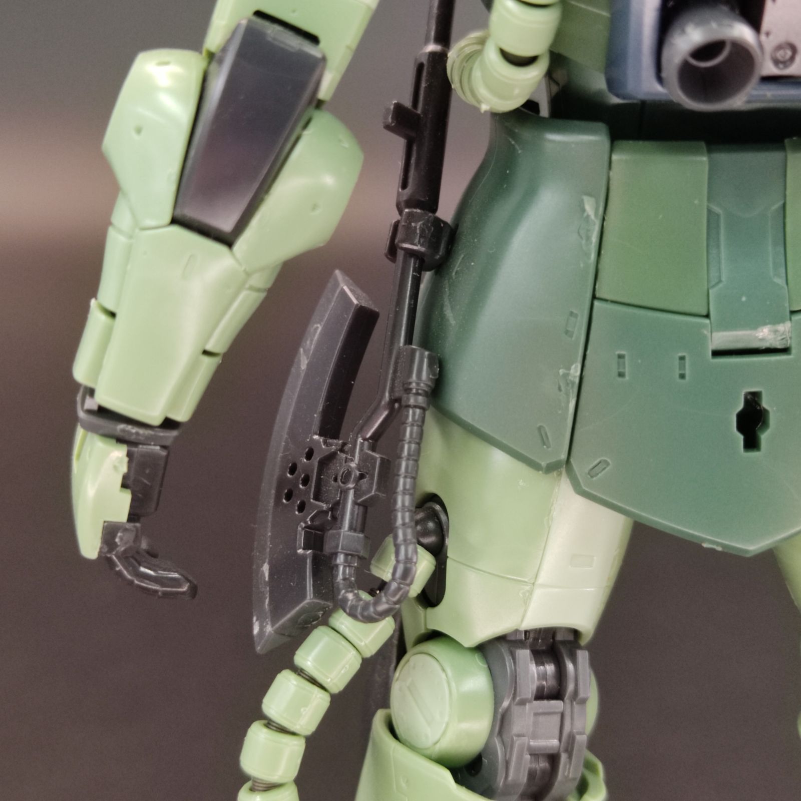 ガンプラ【未検品/ジャンク】RG 1/144 量産型ザク 欠品多数・キズ