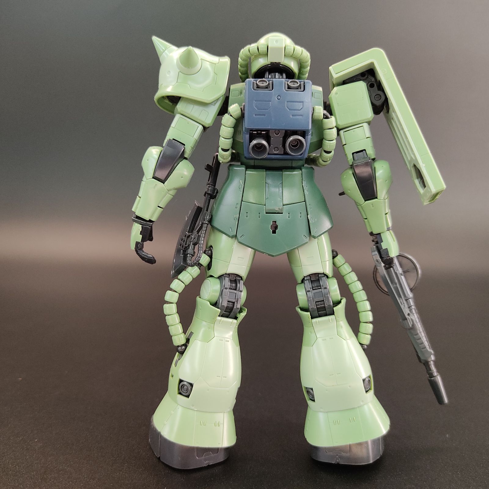 ガンプラ【未検品/ジャンク】RG 1/144 量産型ザク 欠品多数・キズ
