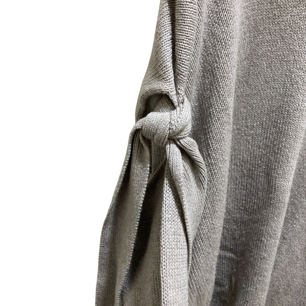 美品 JIL SANDER ジルサンダー オープンアームデザイン Vネックニット