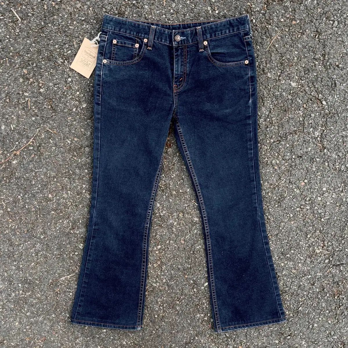 34 リーバイス ウィメンズ EM 578 ローライズ ブーツカット デニム