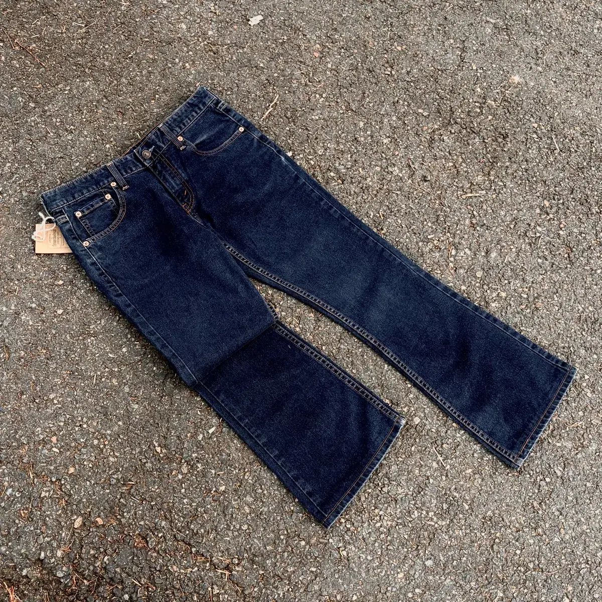 34 リーバイス ウィメンズ EM 578 ローライズ ブーツカット デニム