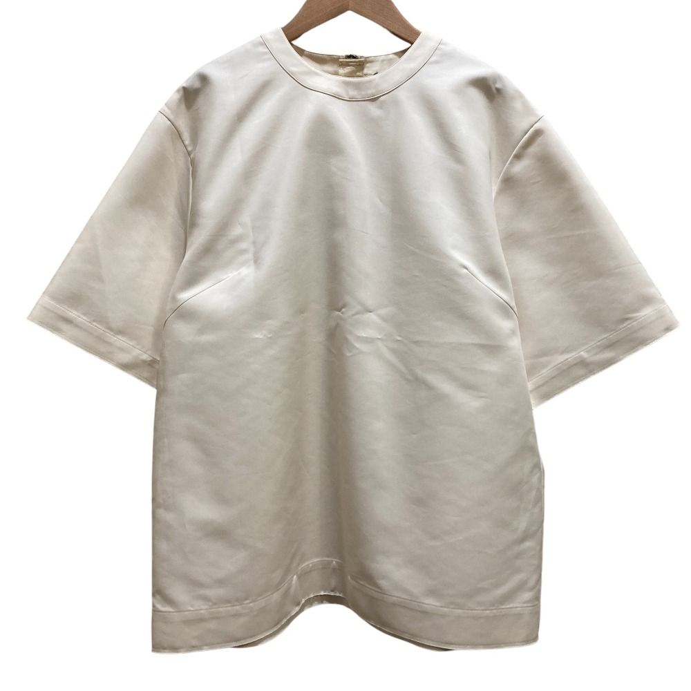 ♥ AEWEN MATOPH イウエンマトフ カットオフ ショートスリーブブラウス サイズF オフホワイト レディース 古着