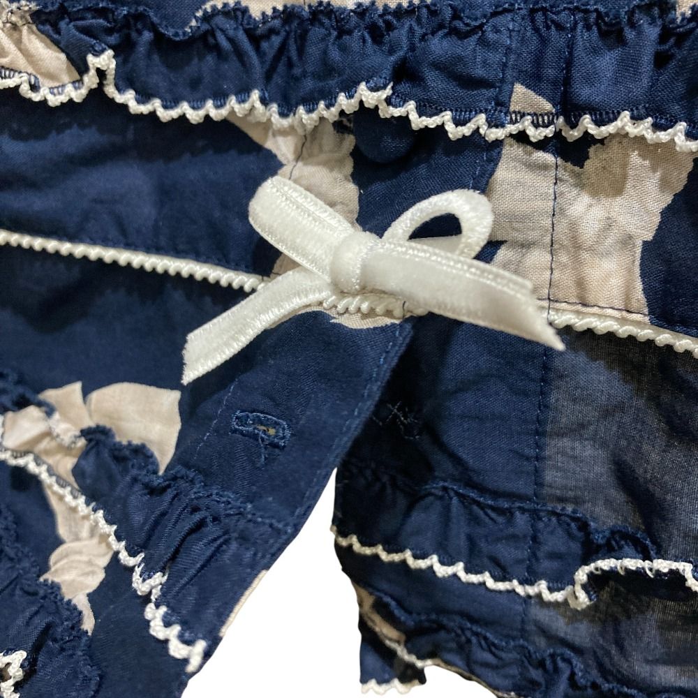 良品 PINK HOUSE ピンクハウス ベルベットリボンプリントスカート  