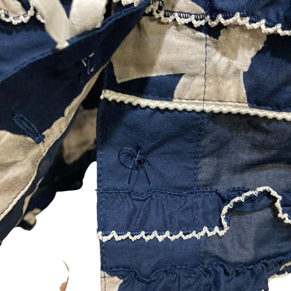 良品 PINK HOUSE ピンクハウス ベルベットリボンプリントスカート  