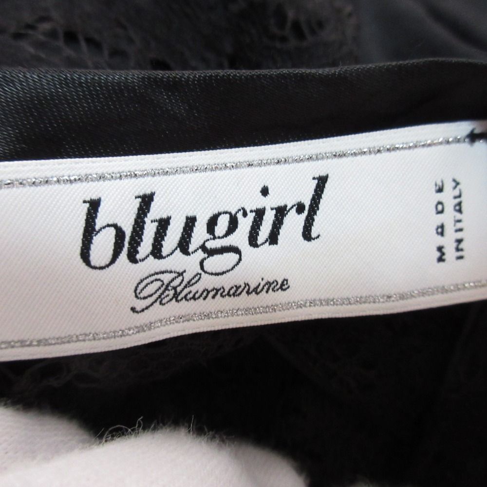 BLUGIRL ブルーガール ワンピース レディース 【古着】【中古】 美品 BLUGIRL ブルーガール ブルマリン レース ノースリーブ