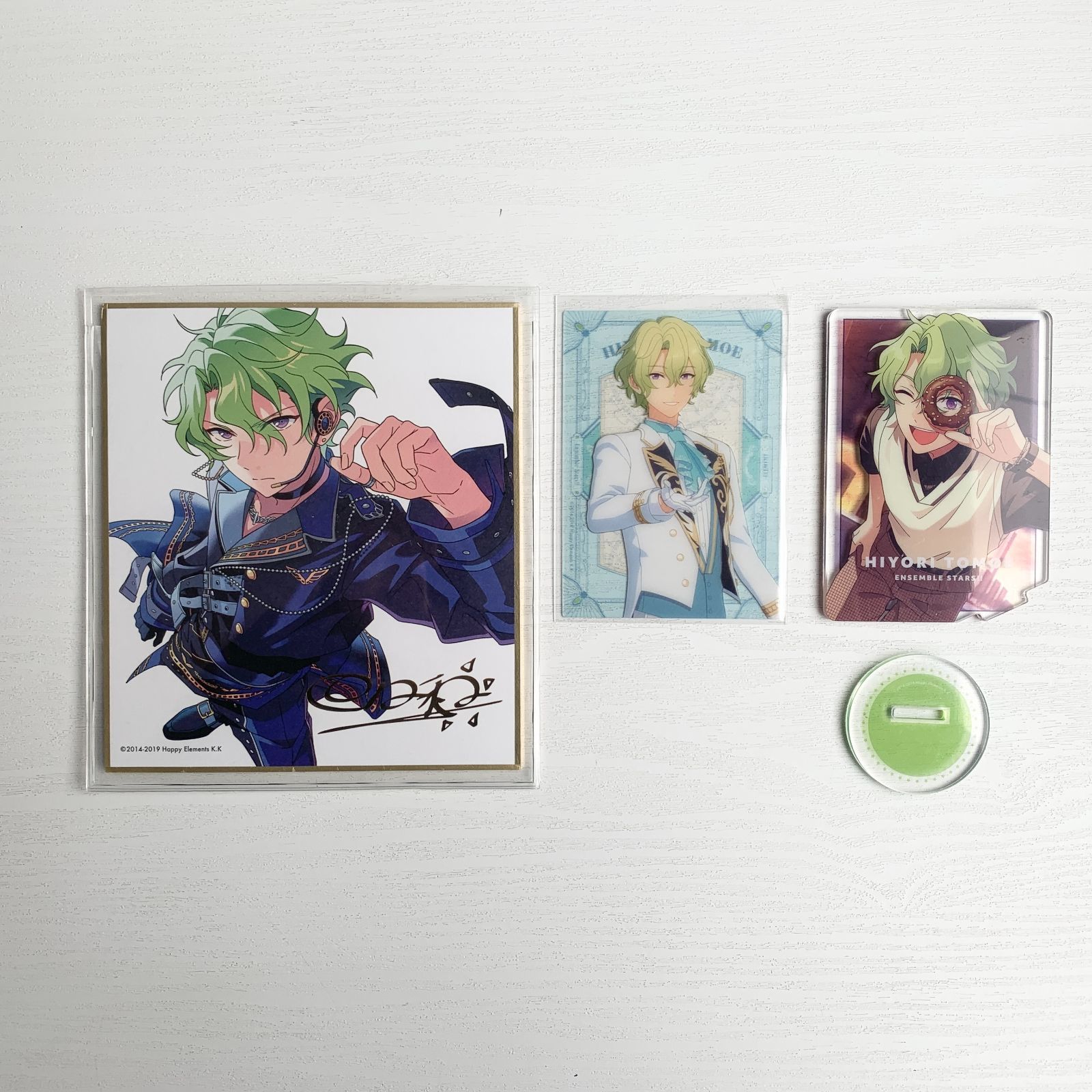 巴日和 色紙 あんさんぶるスターズ!! 巴日和 ビジュアル色紙コレクション2 クリア