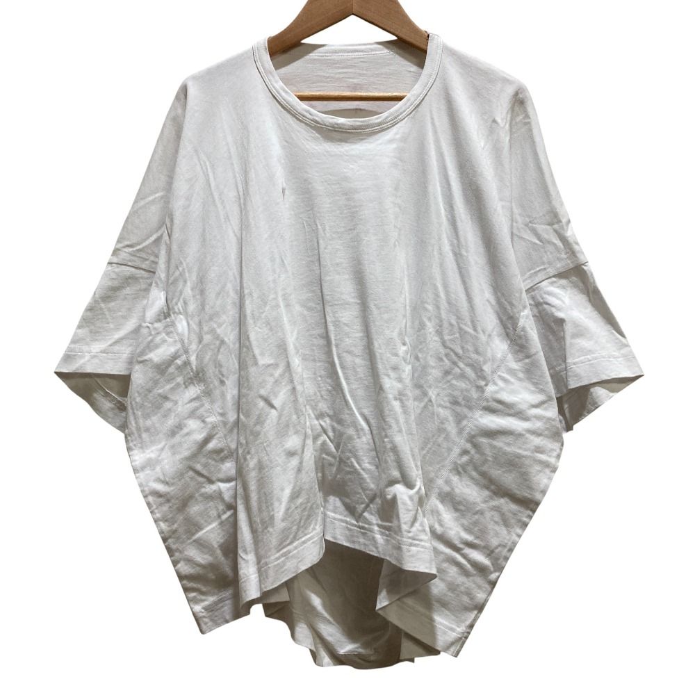 良品 Plan C プランシー ビアンカ ドレープ クルーネックTシャツ M