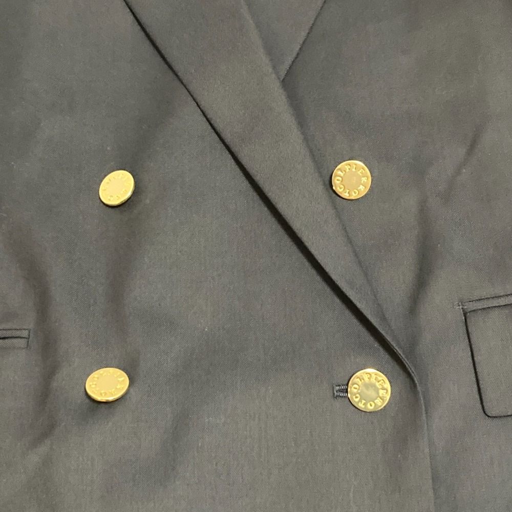 新品同様 25SS col pierrot コルピエロ WOOL SURGE GOLD BUTTON ダブル