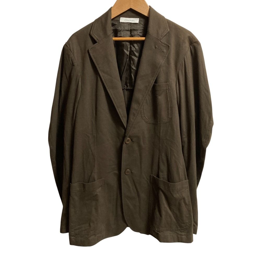 良品 Cruciani クルチアーニ 2B シングルテーラードジャケット CUK188