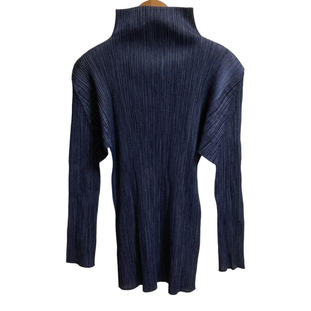 美品 PLEATS PLEASE プリーツプリーズ イッセイミヤケ デニム転写