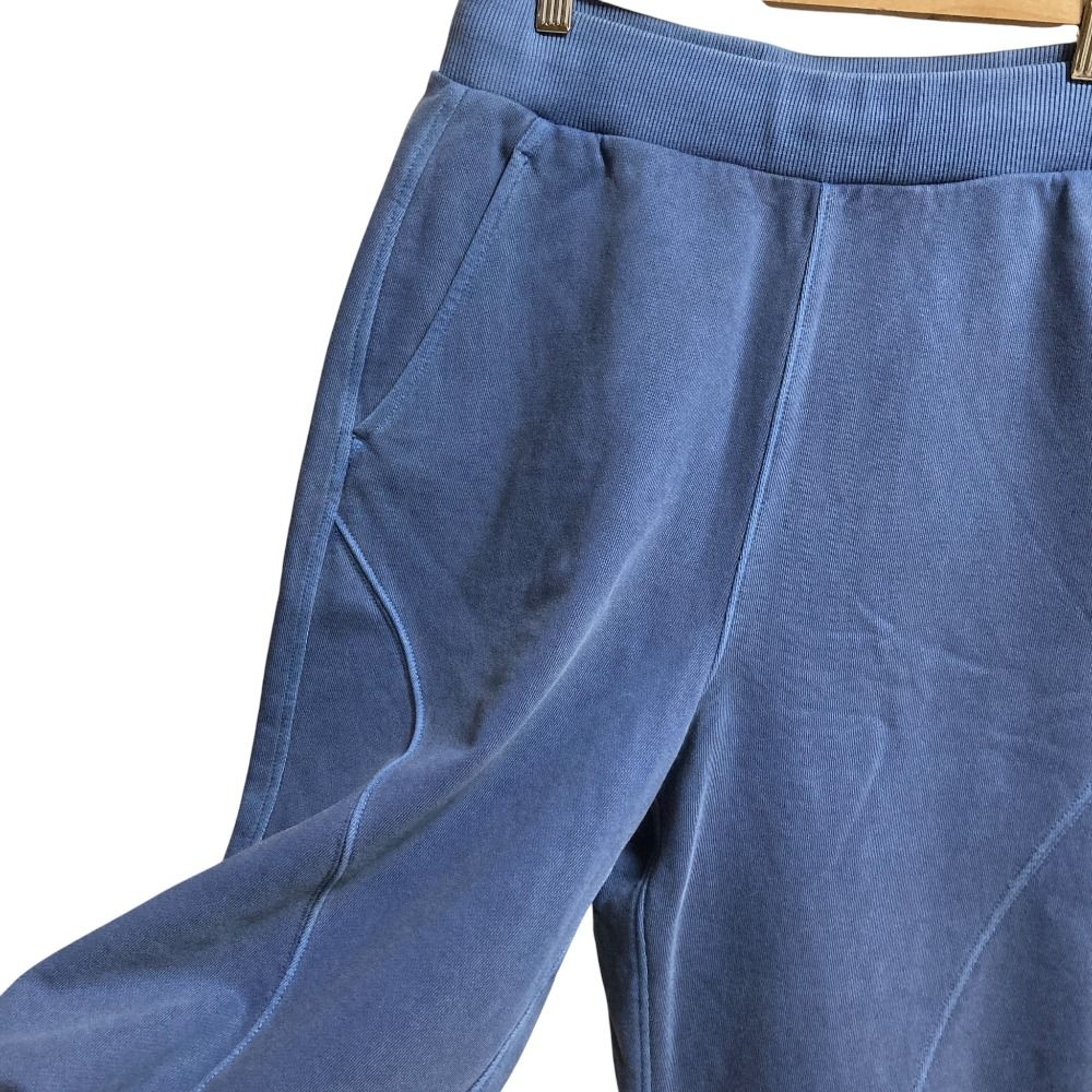 ♥ THE NORTH FACE ザノースフェイス ホワイトレーベル DYEING STRAIGHT SWEATPANTS スウェットパンツ サイズM ブルー レディース 古着