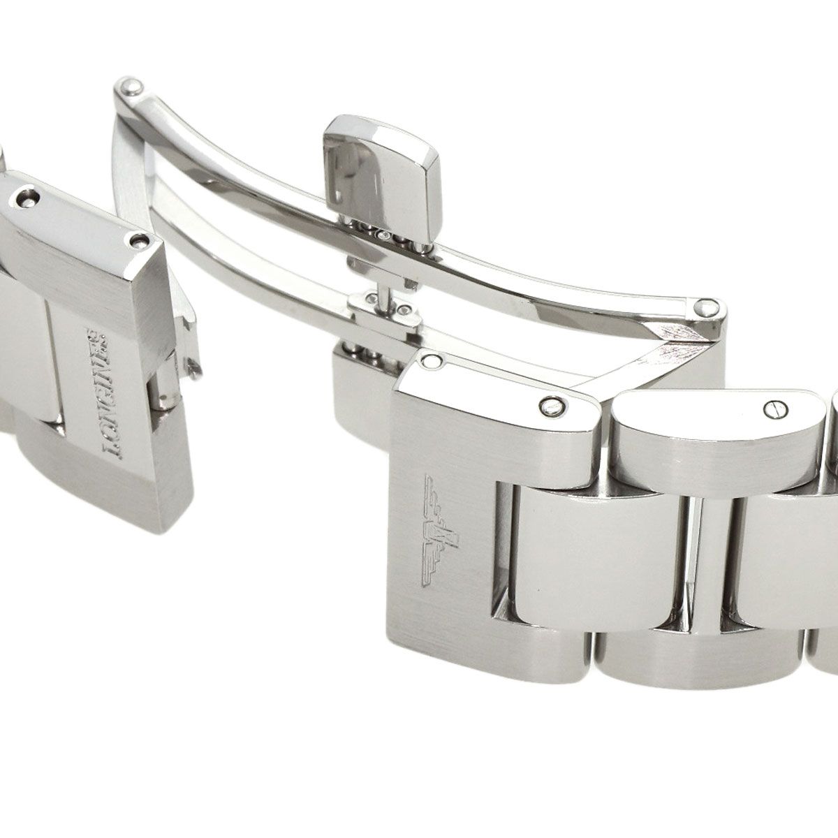  ロンジン L 3.657.4 コンクエスト ホワイトセラミック 腕時計 SS セラミック メンズ その他 時計