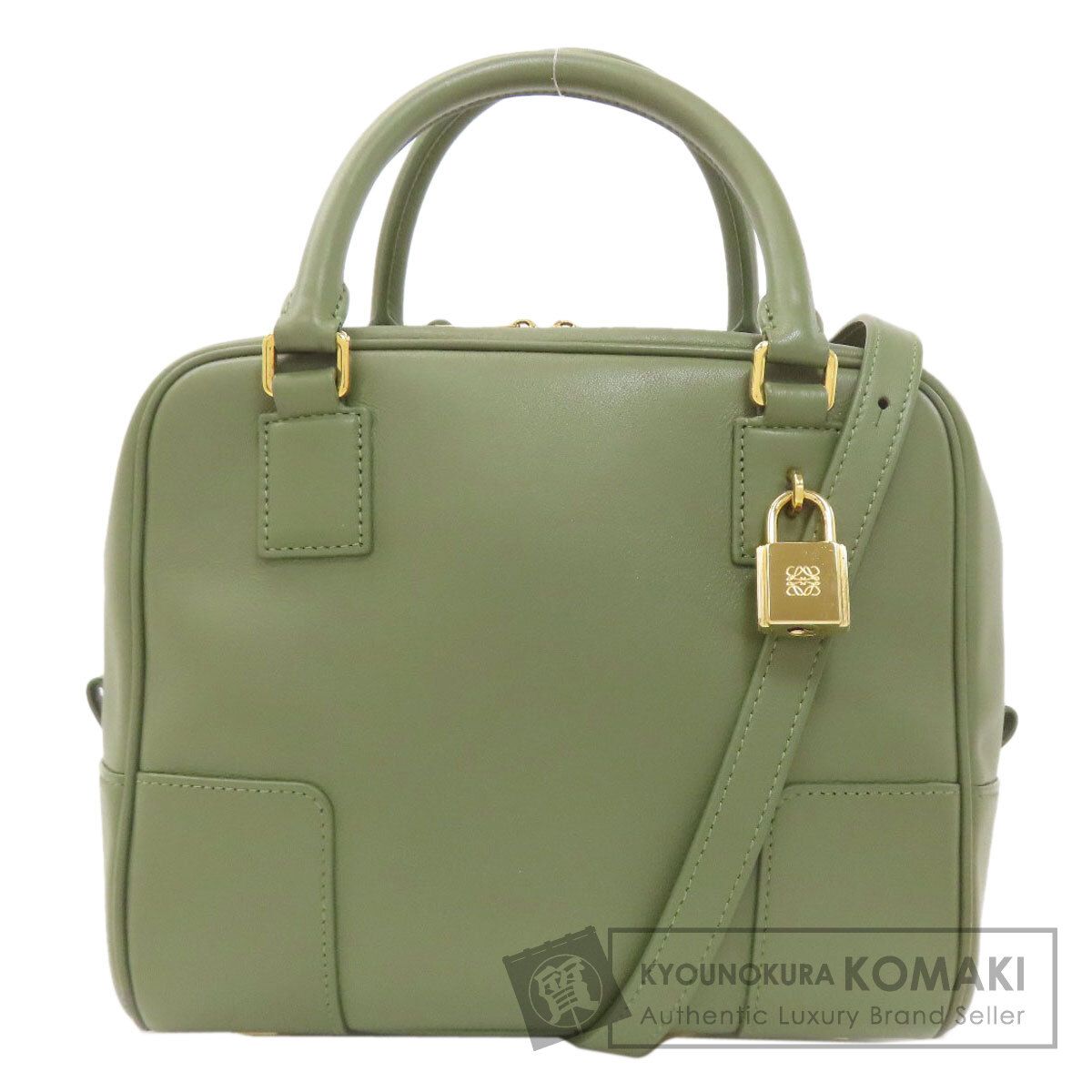 LOEWE ロエベ アマソナ 2 WAY ハンドバッグ カーフ レディース