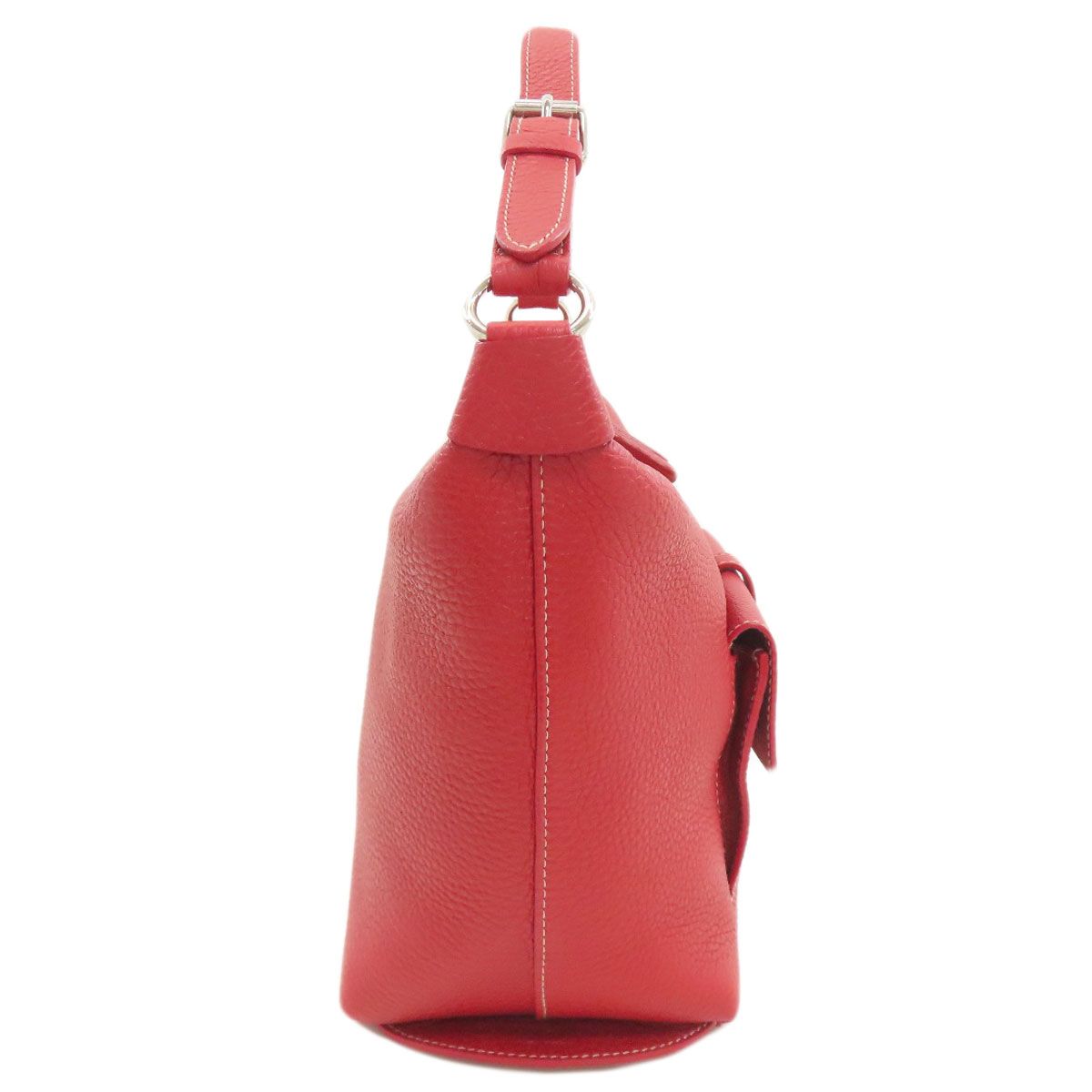 HUNTING WORLD ハンティングワールド ロゴ ハンドバッグ レザー