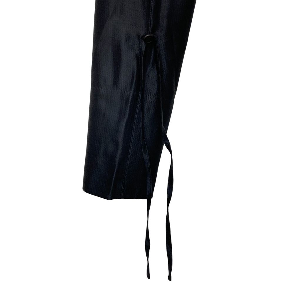  ANN アンドゥムルメステール ボンテージ テーパードパンツ サイズ34 ブラック レディース 古着 その他 パンツ