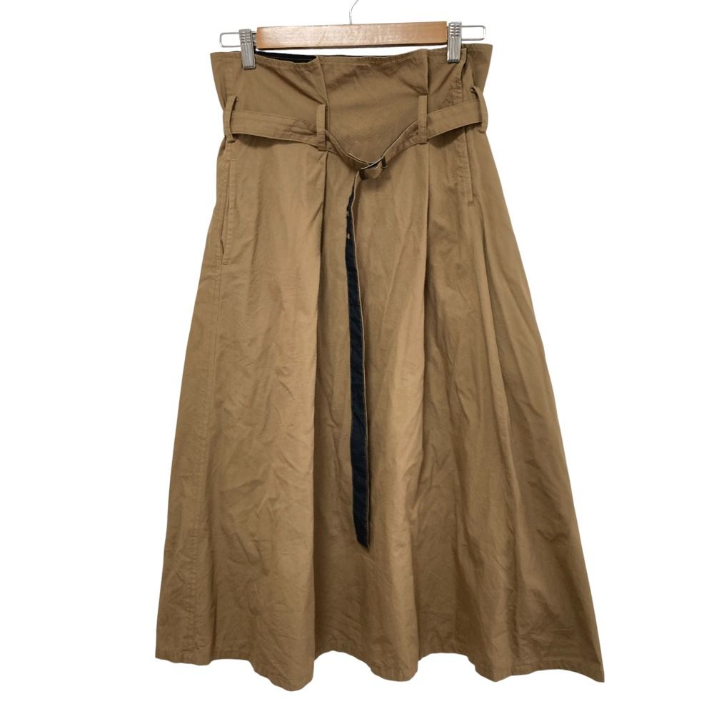 美品 Y's Yohji Yamamoto ワイズ ヨウジヤマモト ベルテッド フレア