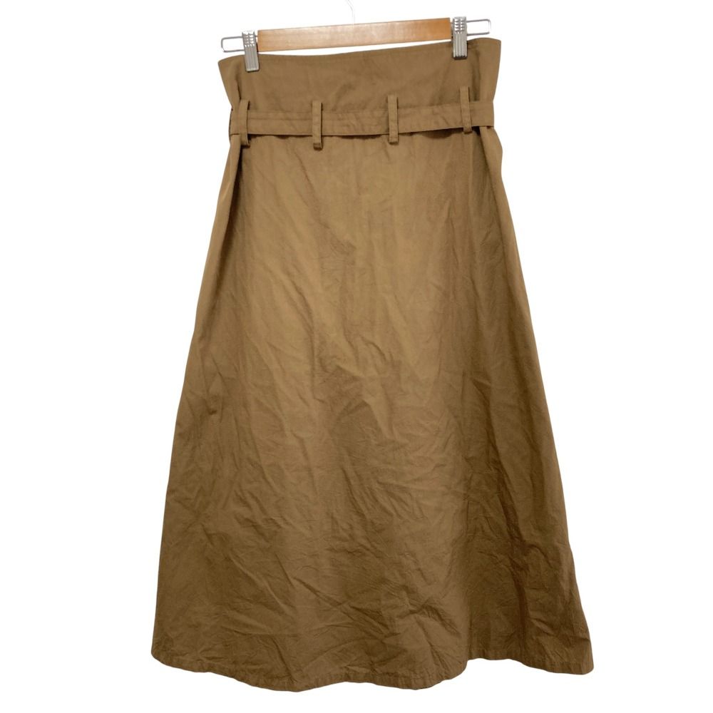 【中古】ワイズ Y's ヨウジヤマモト ベルトフレアスカート ロング ブラック ベージュ YB-S07-023 /HK ■OS ■SH 美品 Y's Yohji Yamamoto ワイズ ヨウジヤマモト ベルテッド フレア