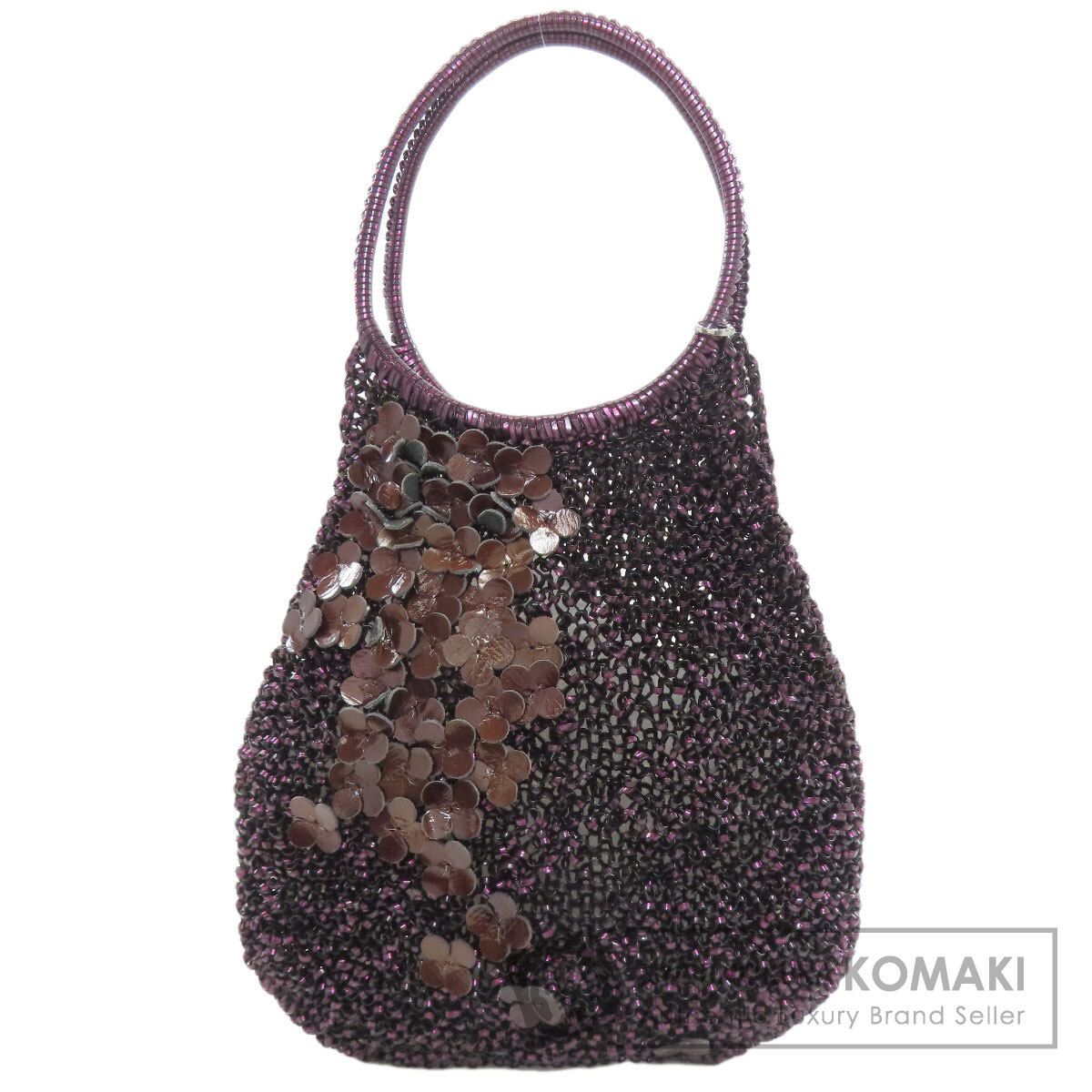 ANTEPRIMA アンテプリマ ワイヤーバッグ フラワーモチーフ ハンドバッグ PVC レディース