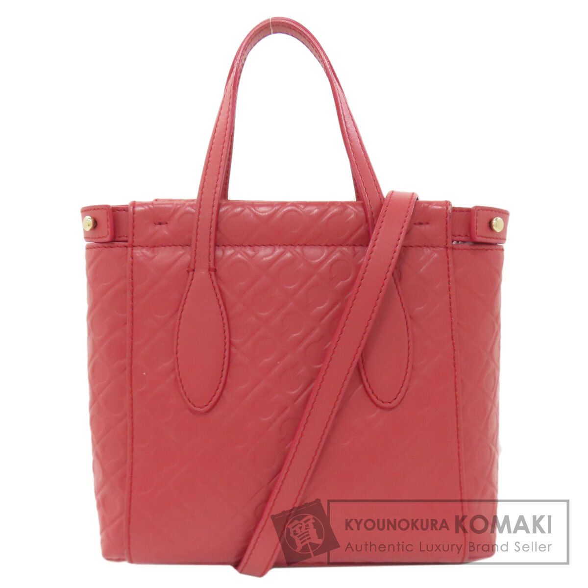 GHERARDINI ゲラルディーニ ロゴモチーフ 2WAY ハンドバッグ レザー