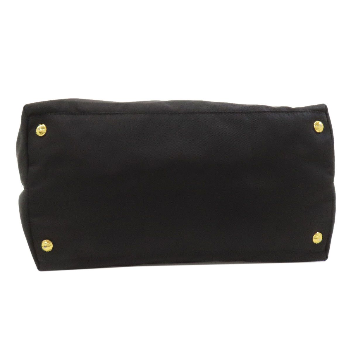 PRADA プラダ ロゴ金具 2WAY ハンドバッグ ナイロン レディース [中古