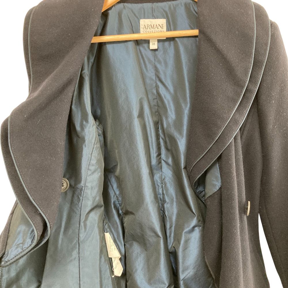 ARMANI COLLEZIONI アルマーニコレッツィオーニ ウールカシミヤ ダブル