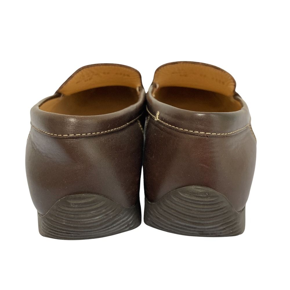 良品 BALLY バリー DELOS ストライプ レザー ローファー ドライビング