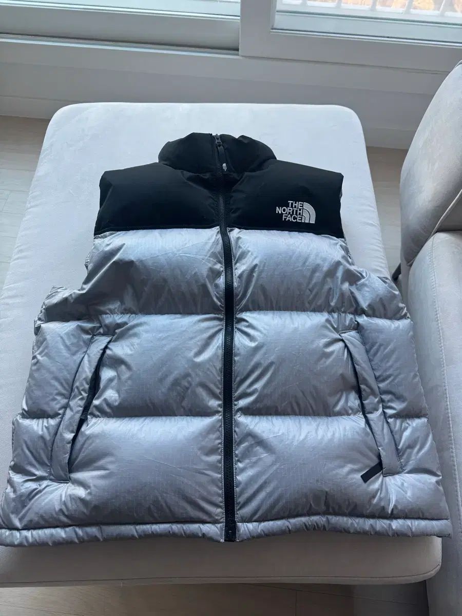 THE NORTH FACE ザノースフェイス ホワイトレーベル ノベルティ ヌプシ ダウン ベスト ヘザー グレー 3 XL