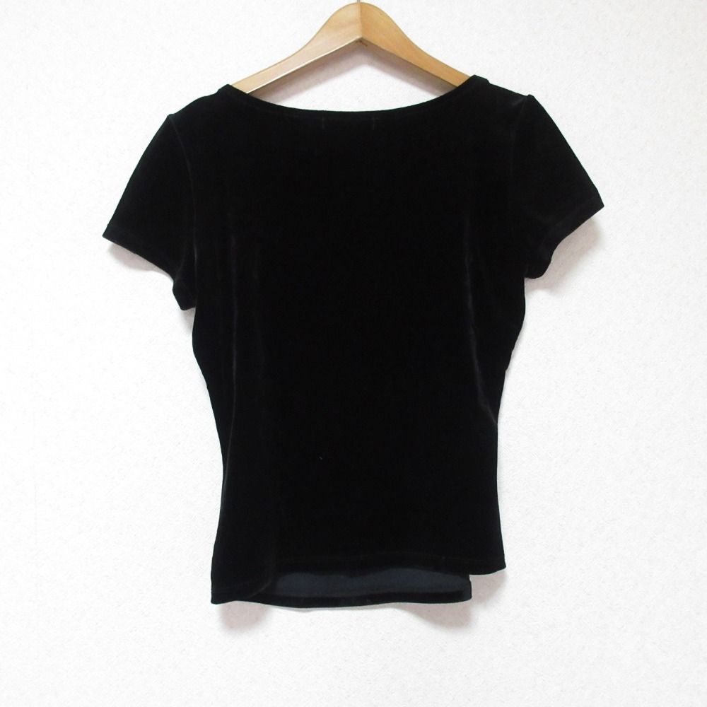 美品 FOXEY NEW YORK フォクシーニューヨーク ベロア 半袖 トップス