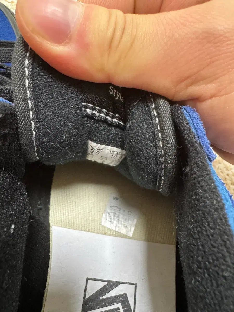  VANS ハーフキャブ ブルー 270 スニーカー 靴