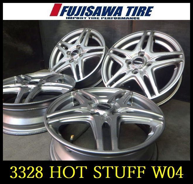 3328 J ▲HOT STUFF WAREN W 04▲14 x 4.5 4穴 100 45▲4本
