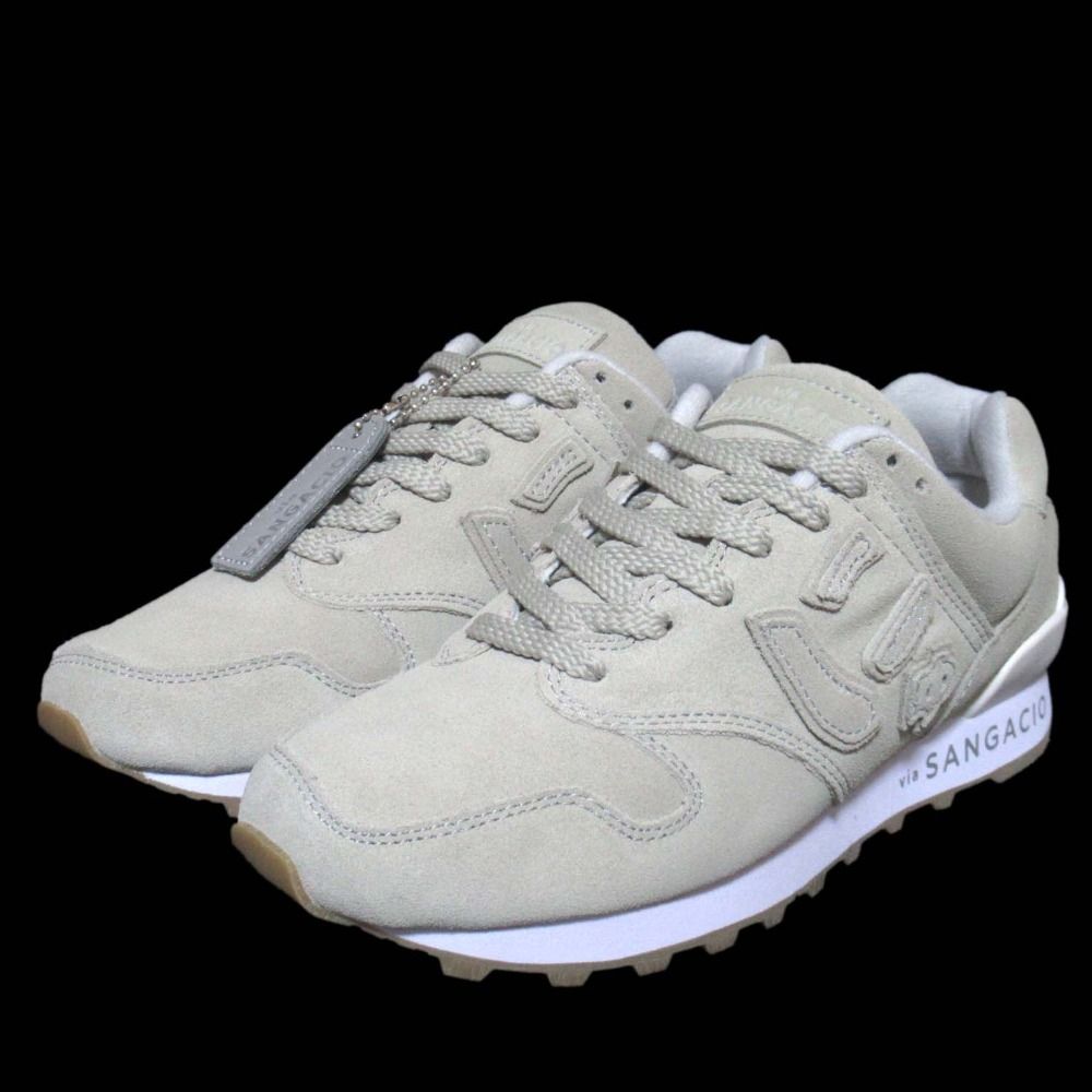 ♥ サンガッチョ にゅYORK にゅーず ローカット スエード スニーカー サイズUS 5.5 23.5 cm ベージュ レディース 古着