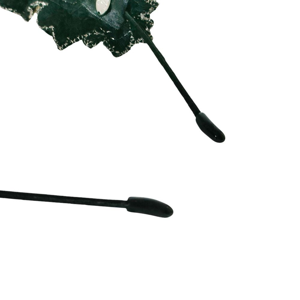 新品同様 Rene ルネ ビジュー カチューシャ ヘアアクセサリー ブラック