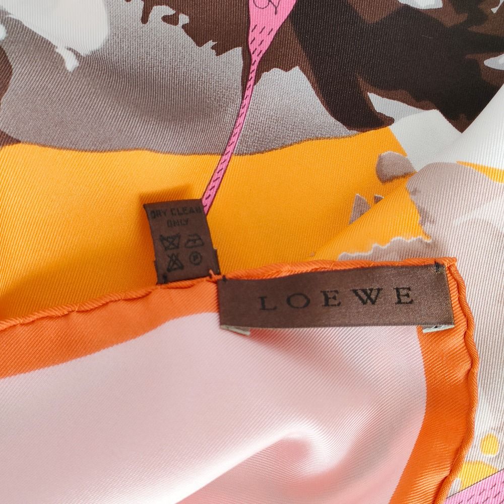 ロエベ シルク100％