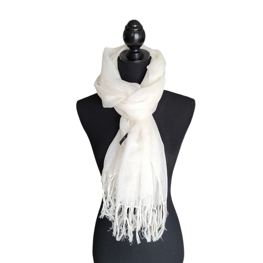 Y's　ストール　マフラー 新品同様 Y'S YOHJI YAMAMOTO ワイズ ヨウジヤマモト メッシュ