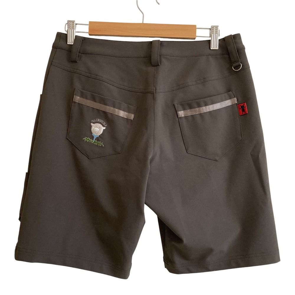 美品 OLLEBOREBLA オレボレブラ アルベロベロ ぶたさん刺繍 ショート