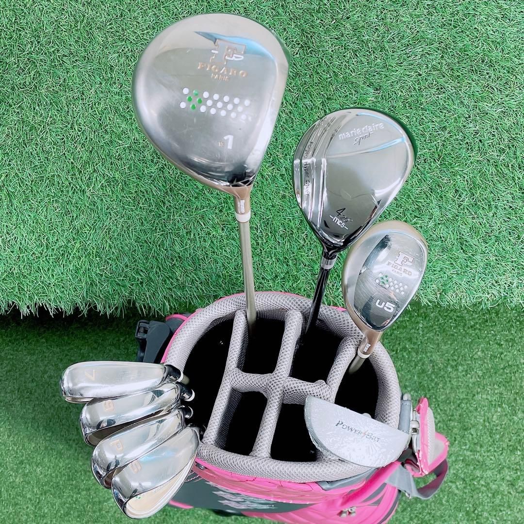 マルマン フィガロ パリ ゴルフクラブ レディースセット 初心者 N2067