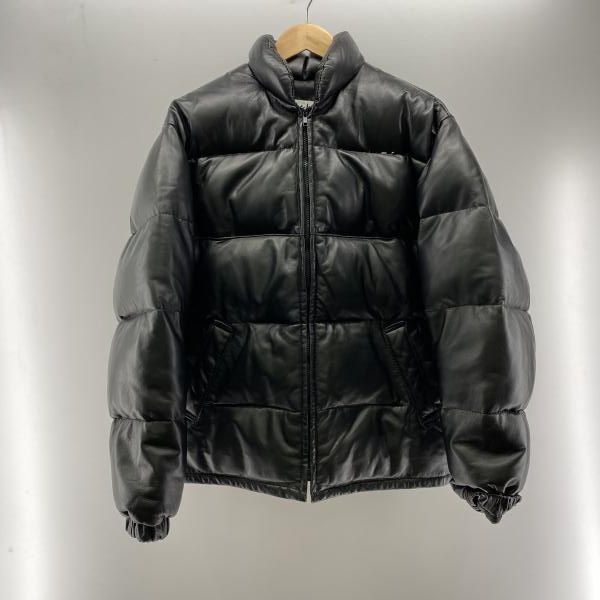 Schott レザー ダウンジャケット ブラック size 38 ショット 24