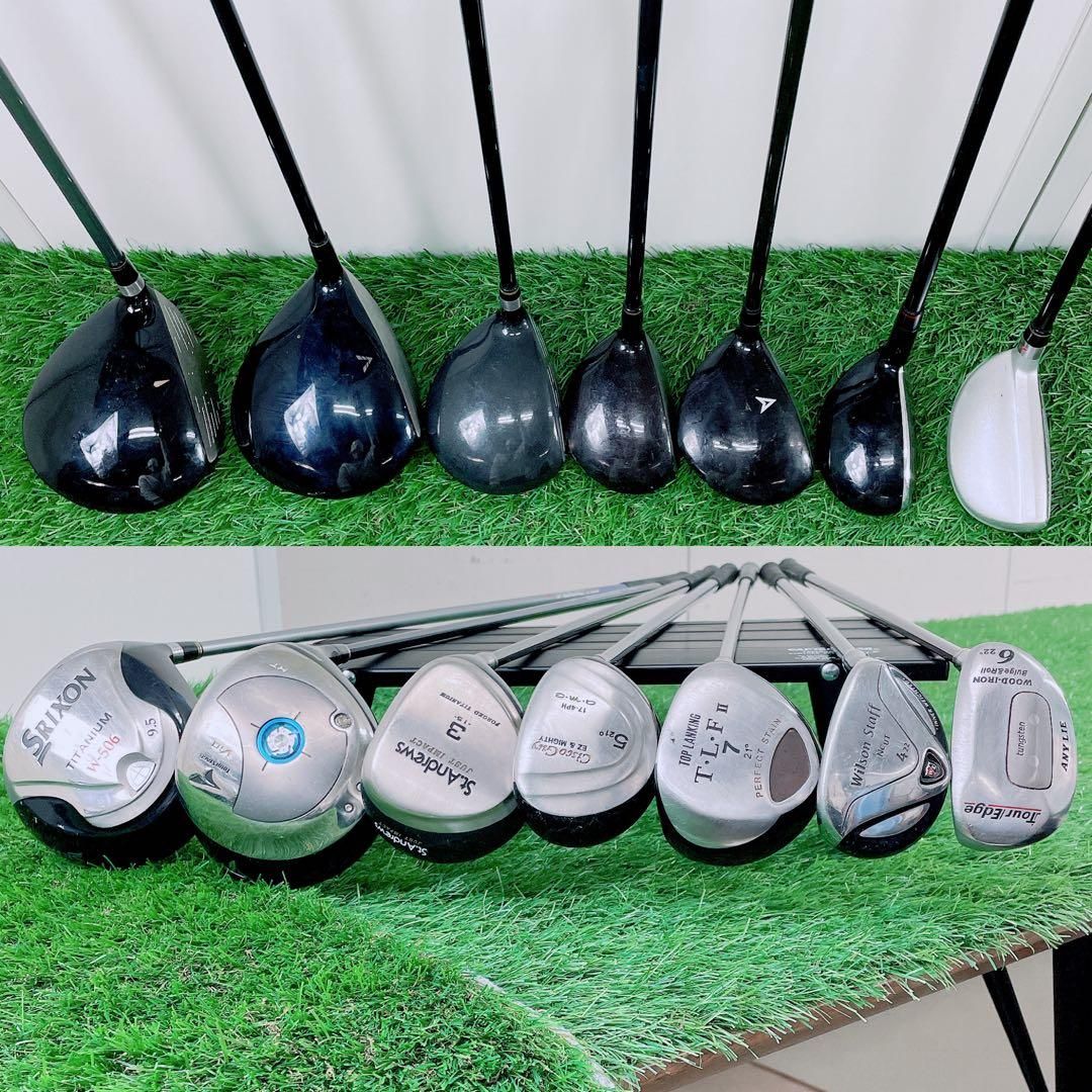スリクソン W-506 ゴルフクラブ メンズセット ウィルソン N2071 - メルカリ