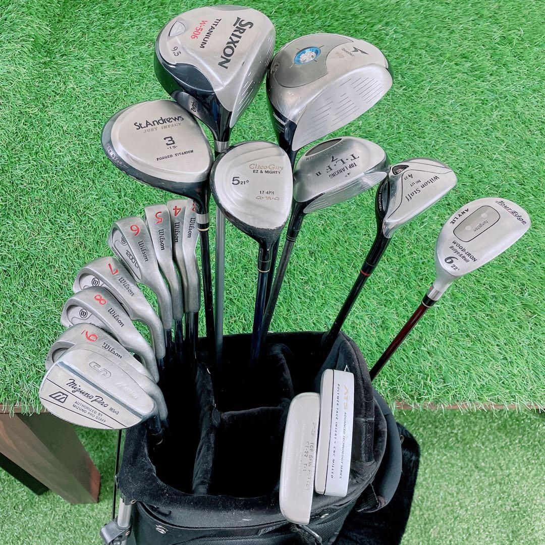 スリクソン W-506 ゴルフクラブ メンズセット ウィルソン N2071 - メルカリ