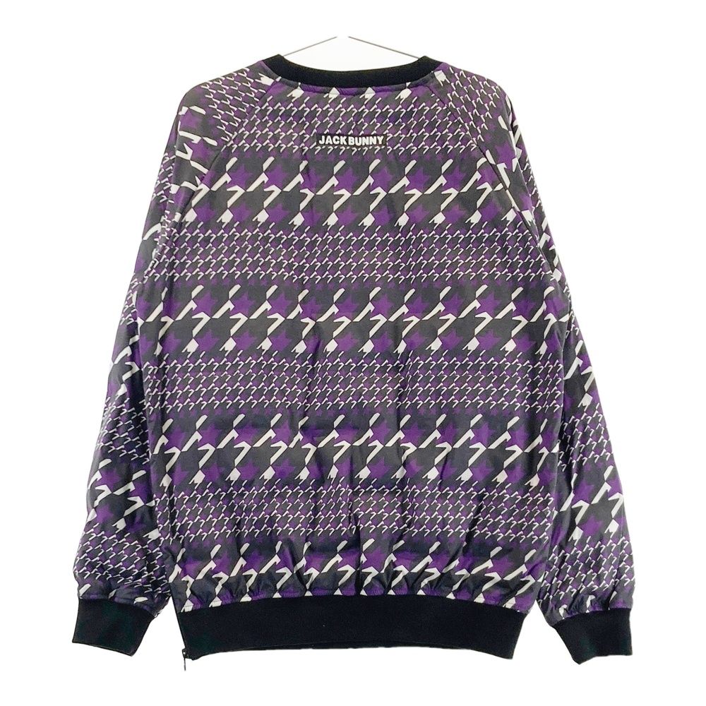 専用【未使用】JACK BUNNY ジャックバニー ゴルフ 千鳥柄 ブルゾン L サイズ：4 JACK BUNNY ジャックバニー 中綿 スニードジャック 千鳥 総