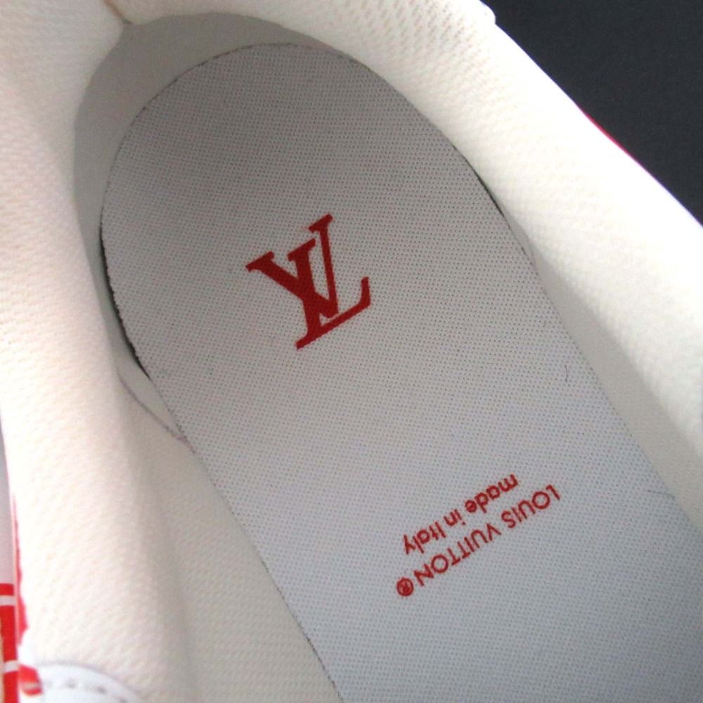 ホワイト×レッド メンズ