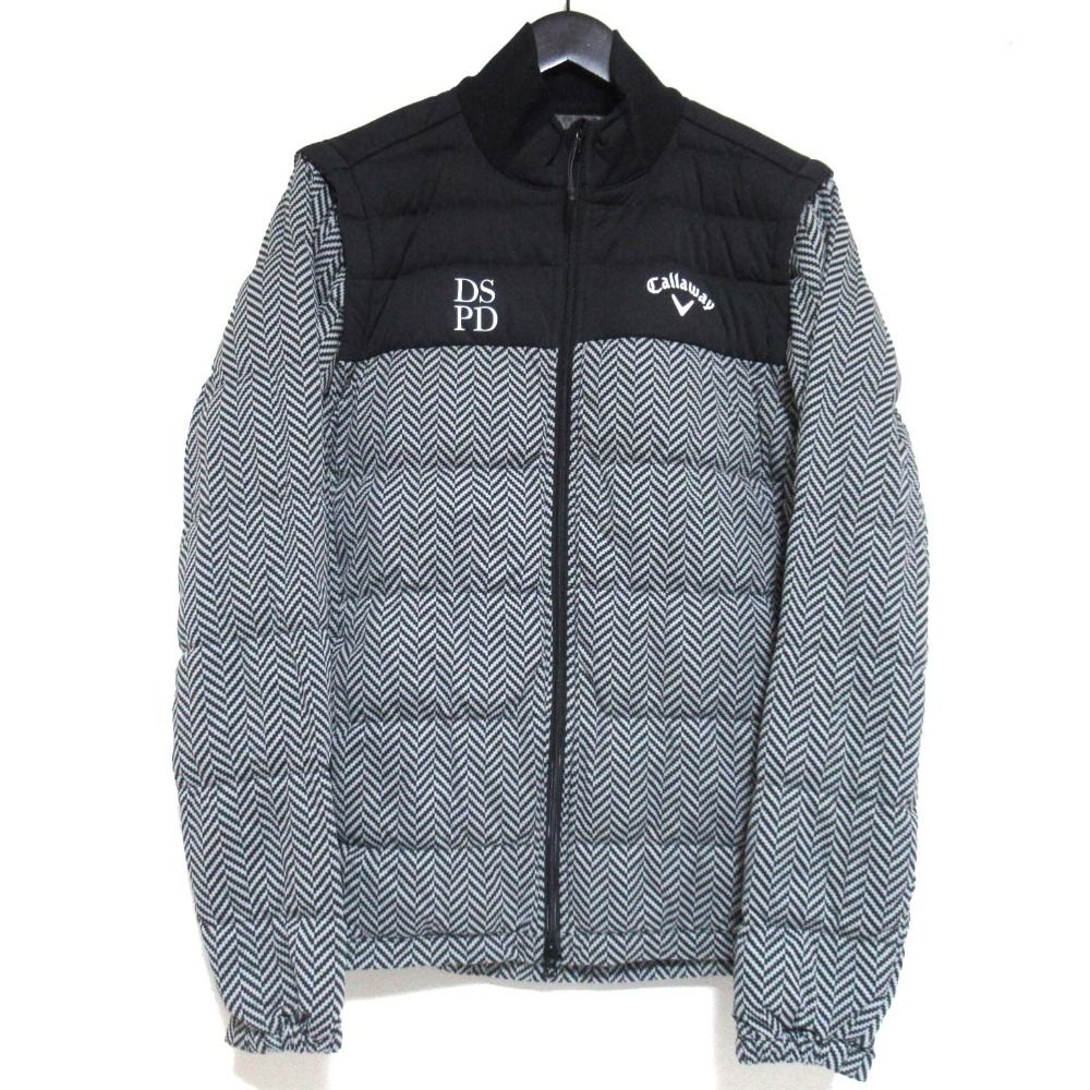 美品 Callaway キャロウェイ 2way ジップアップ ダウンジャケット
