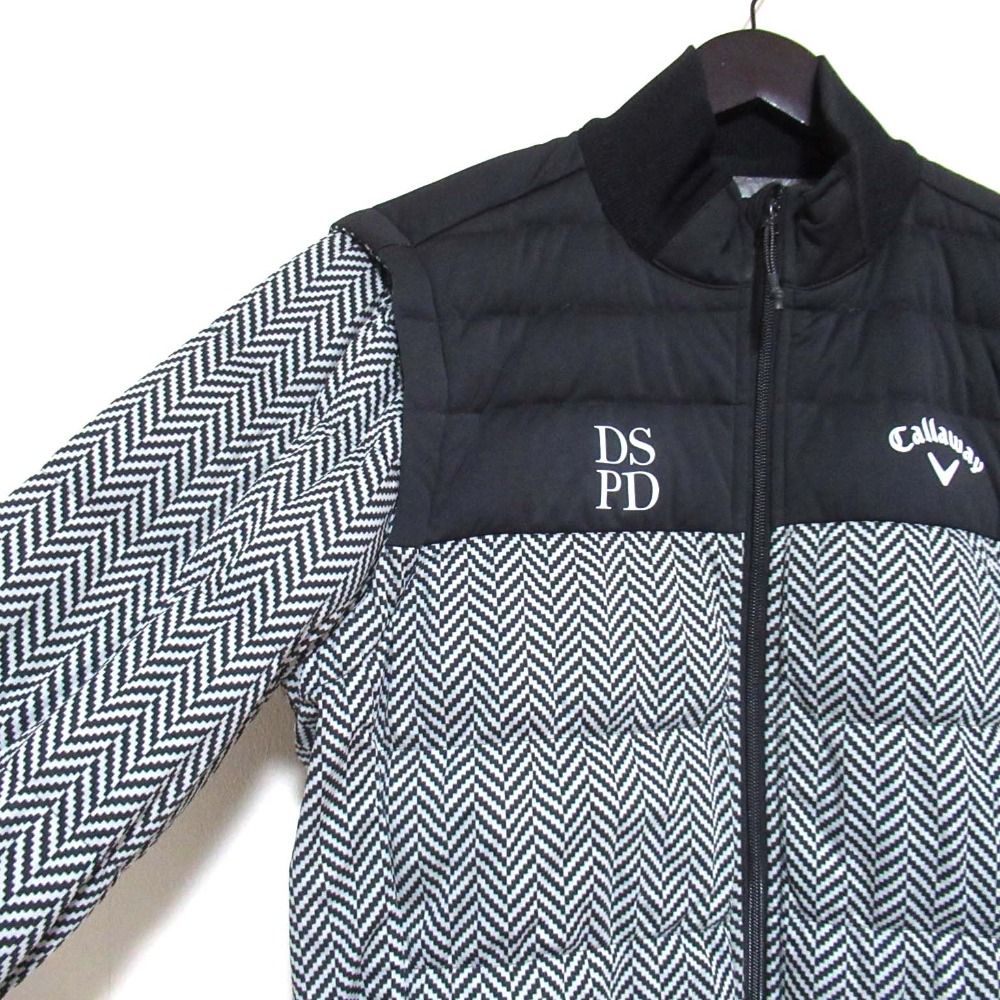【美品！Lサイズ！ダウンベスト！】callaway2wayダウンジャケット！ 美品 Callaway キャロウェイ 2way ジップアップ ダウンジャケット
