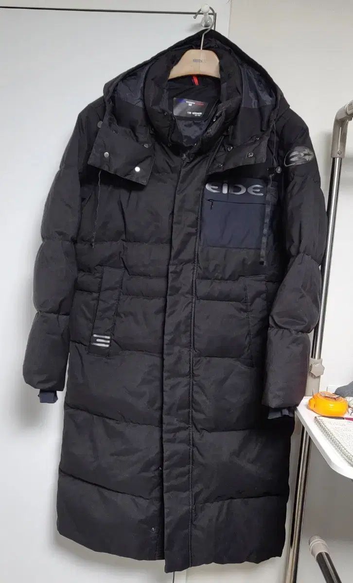 EIDER アウトドア グースダウン ロング丈ダウンジャケット Sサイズ 状態良し