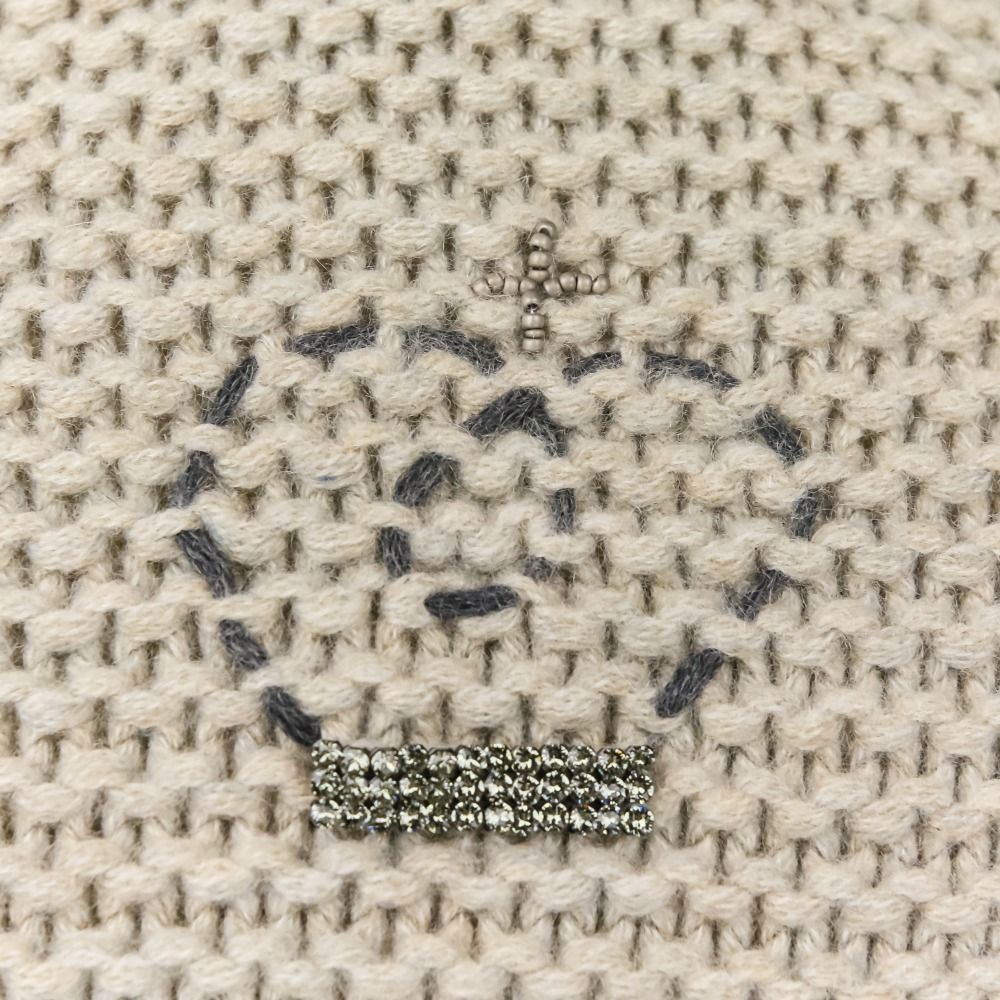 美品 QUEENE AND BELLE クイーンアンドベル スコットランド製 カシミヤ  