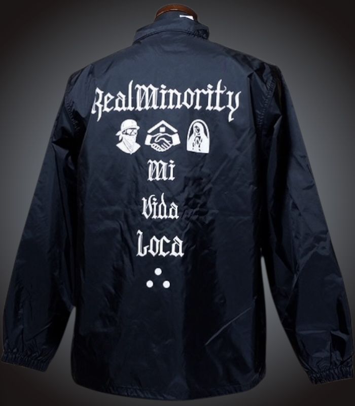 RealMinority リアルマイノリティー コーチジャケット mi vida loca coach jacket カラー ブラック 11 980円 内税